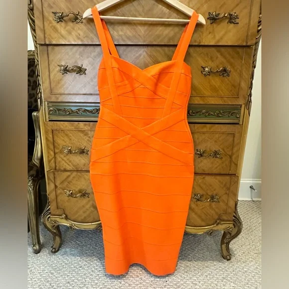 red silk prom dress Tight Long Formal Prom Dress with V-Neck